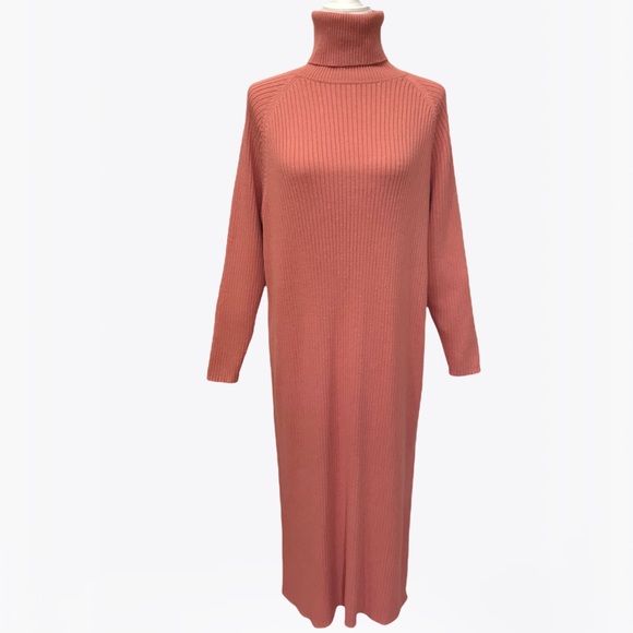 Free People knit Turtleneck Catalina Sweater Midi Dress XS/S - Picture 16 of 17